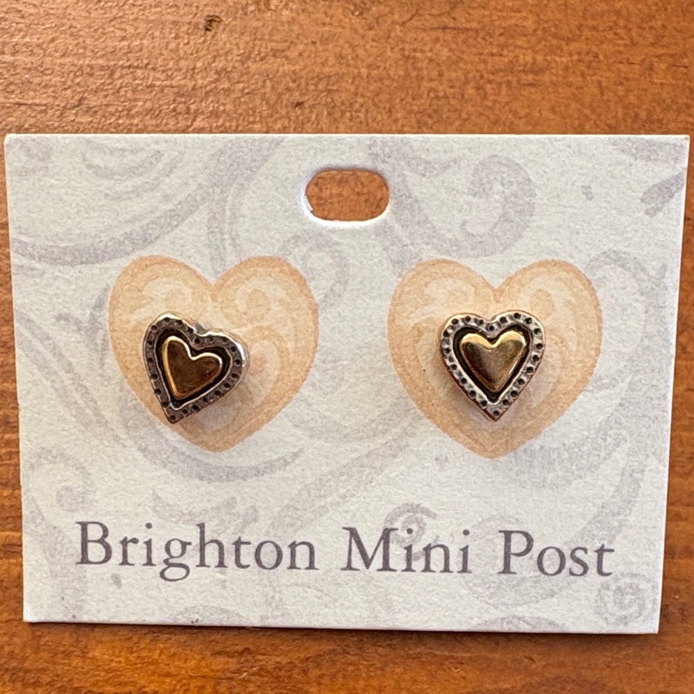 Brighton Heart Earrings Valentines Day Mini Hearts